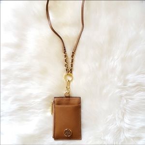 Tory Burch Lanyard ID Cardholder Keys